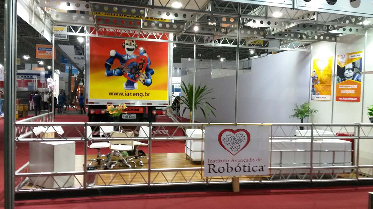 Feira FEIMAFE em São Paulo – I.A.R. – Instituto Avançado de Robótica –  Consultoria, Assessoria e Desenvolvimento de Projetos em Robótica,  Automação e Mecatrônica
